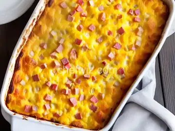 Ham and Cheese Breakfast Casserole