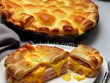 Ham and Cheese in Puff Pastry