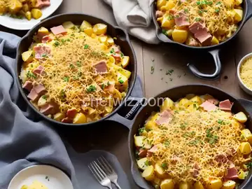 Ham and Cheesy Potato Dinner