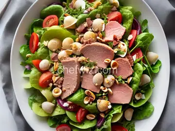 Ham and Shell Salad