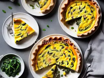 Ham and Spinach Quiche