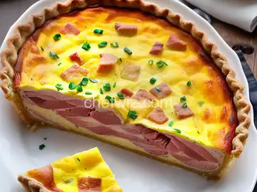 Ham and Swiss Quiche Recipe