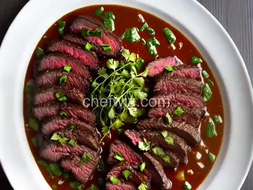 Hanger Steak With Chimol