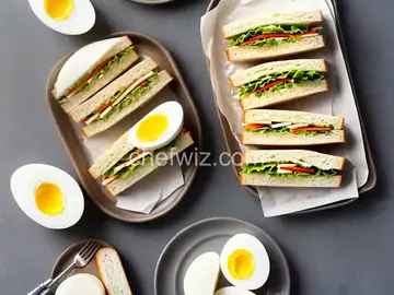 Hard-Boiled Egg Sandwich