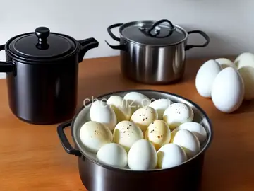 Hard Boiled Eggs On Gas Stove