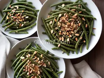 Haricots Verts Amandine (French-Style Green Beans With Almonds)