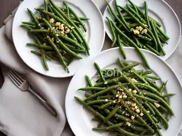 Haricots Verts (Thin French Green Beans) With Herb Butter