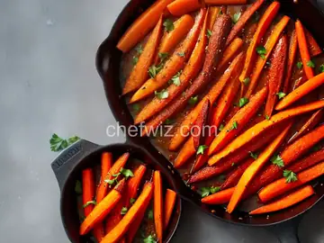 Harissa Glazed Carrots
