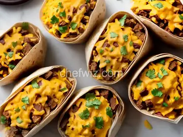 Hash Brown Breakfast Burritos
