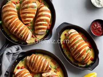 Hasselback Chicken Cordon Bleu