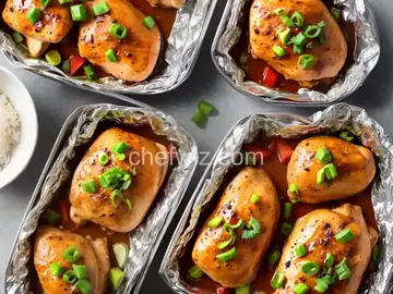 Hawaiian Chicken Foil Packs