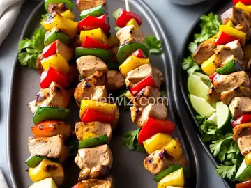 Hawaiian Chicken Kabobs