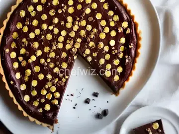 Hawaiian Chocolate Macadamia Nut Tart