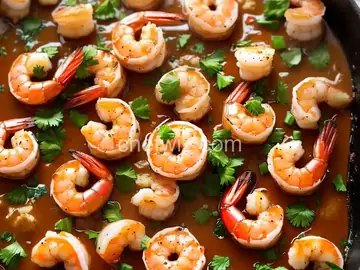Hawaiian Garlic Shrimp
