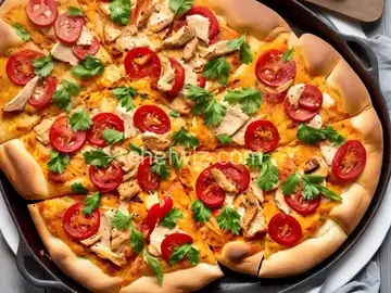 Hawaiian Pizza with Chicken