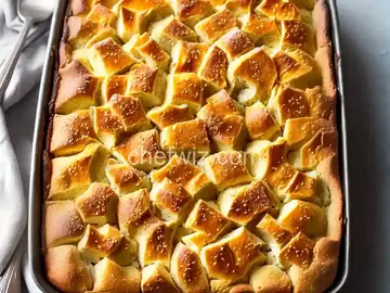 Hawaiian Roll Bread Pudding