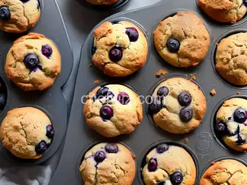 Health Nut Blueberry Muffins