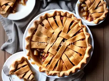 Healthier Apple Pie by Grandma Ople