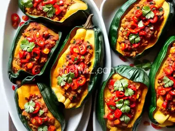 Healthier Baked Chiles Rellenos