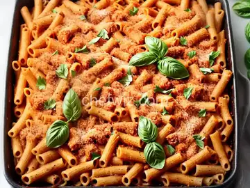 Healthier Baked Ziti