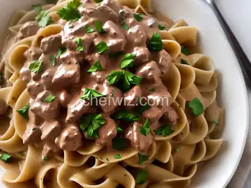 Healthier Beef Stroganoff III