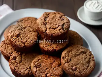 Healthier Deep Dark Old Recipe Bran Muffins