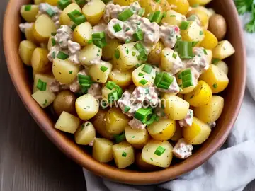 Healthier Old Fashioned Potato Salad