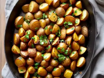 Healthier Oven-Roasted Potatoes