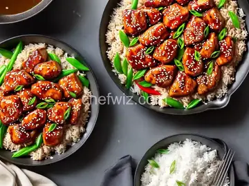 Healthier Pan-Fried Honey-Sesame Chicken