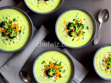 Healthified Broccoli Cheddar Soup
