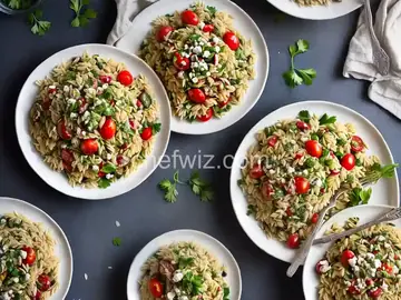 Healthy & Delicious: Greek Orzo Salad Recipe