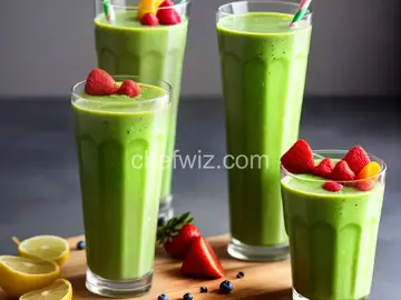 Healthy Fruit and Vegetable Smoothie