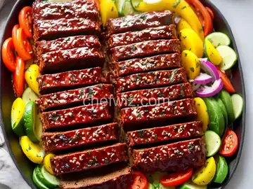 Healthy Grilled BBQ Meatloaf Foil Pack