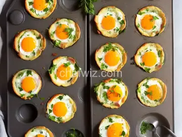Healthy Ham and Egg Muffins