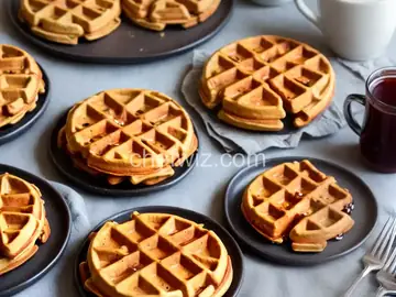 Healthy Multigrain Chia Waffles