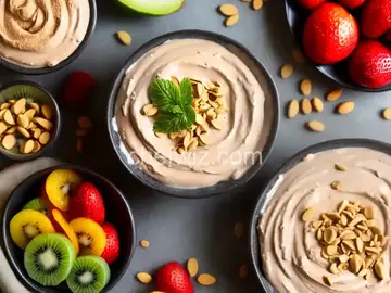 Healthy Peanut Butter Fruit Dip