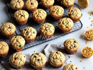 Healthy Protein Morning Glory Muffins
