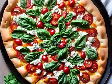 Healthy Spinach and Ricotta Pizza