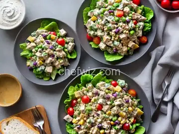 Healthy Waldorf Chicken Salad