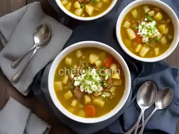 Hearty Cabbage-Rutabaga Slow Cooker Soup