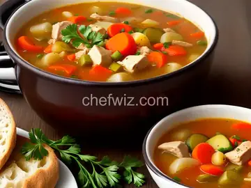 Hearty Chicken Vegetable Soup I