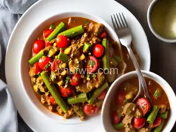 Hearty Creole Okra and Tomatoes