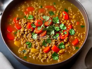 Hearty Greek Lentil Soup