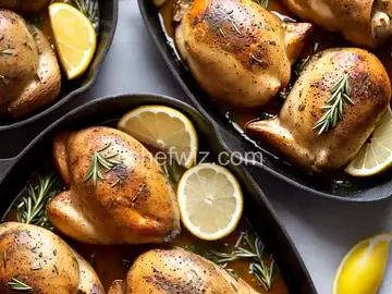Heather's Rosemary Citrus Cornish Hens