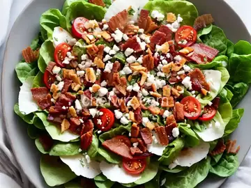 Heirloom BLT Salad (with Coconut Bacon!)
