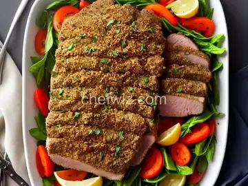 Herb-Crusted Pork Sirloin Roast