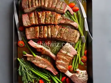 Herb-Marinated Rack of Lamb
