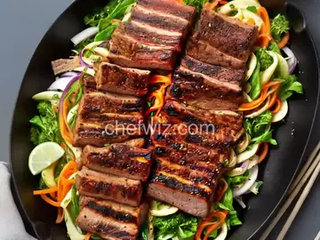 Herb Samgyupsal (Korean Grilled Pork Belly)
