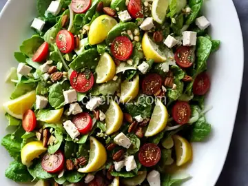 Herbaceous Salad with Lemon Vinaigrette