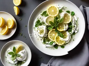Herbed Labneh with Preserved Lemon